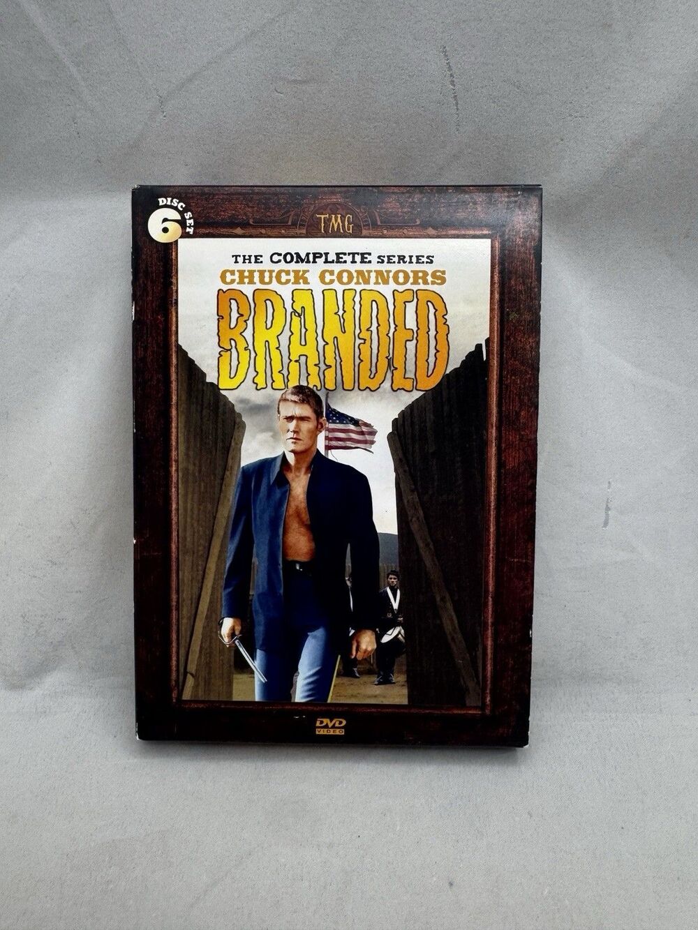 Branded The Complete Series 1965-1966 B&W Color DVD 6 Disc Set Chuck Connors